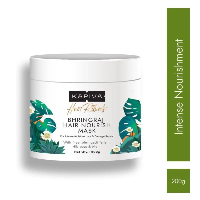Kapiva Ayurveda Bhringraj Hair Nourish Mask, 200 g-1.webp